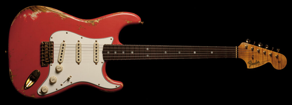 Fender Stratocaster '66 Heavy Relic Faded Fiesta Red