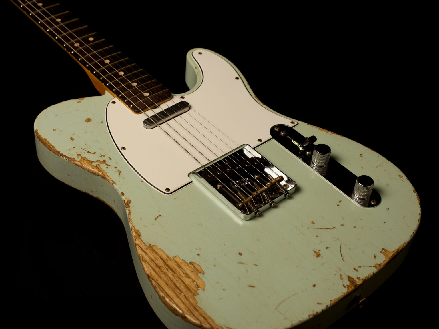 Fender Telecaster '63 Heavy Relic Aged Sonic Blue – Bild 6