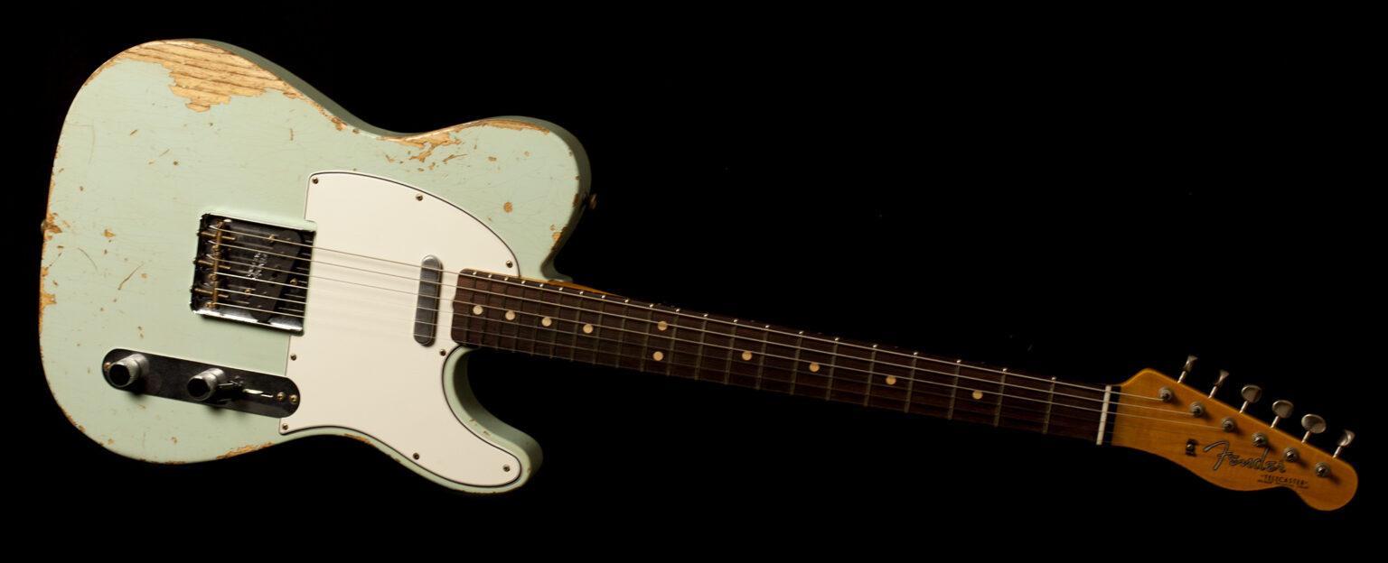 Fender Telecaster '63 Heavy Relic Aged Sonic Blue – Bild 8