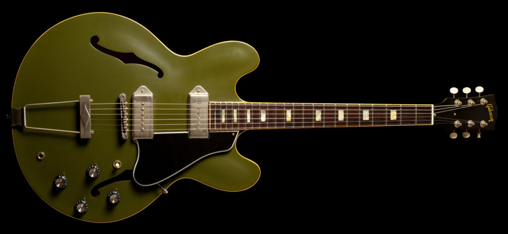 Gibson ES-330 VOS Olive Drab Green