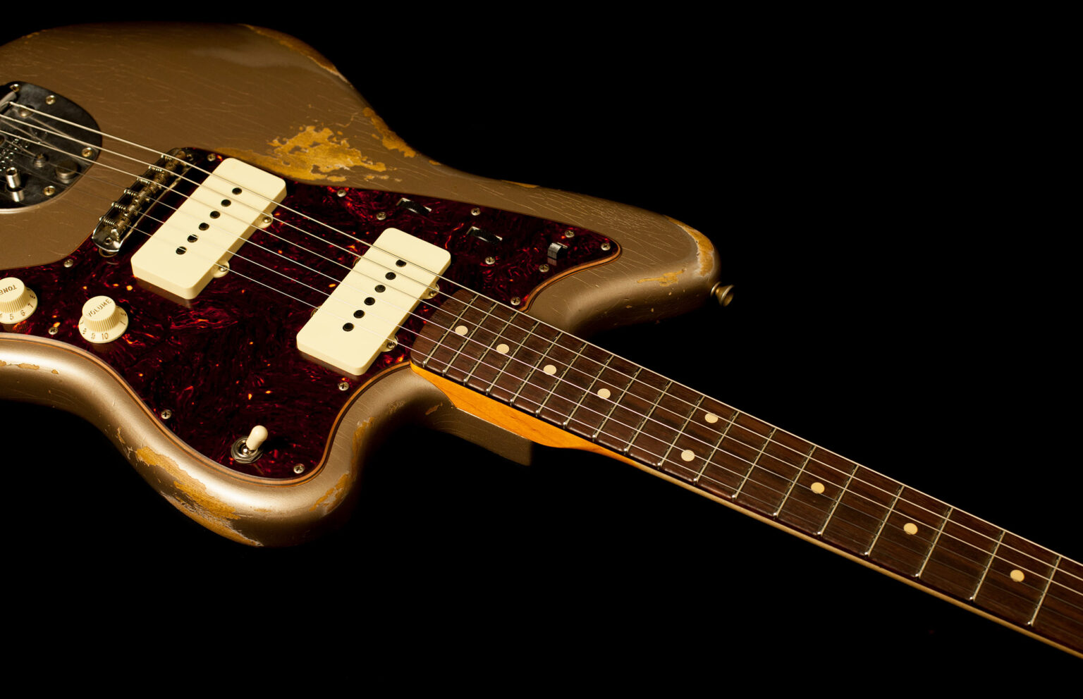 Fender Jazzmaster '62 Heavy Relic Shoreline Gold - Image 7