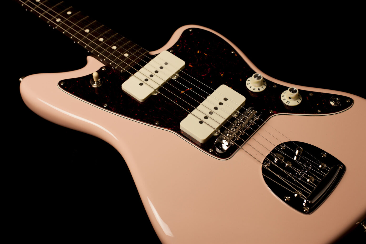 Fender Jazzmaster American Professional Shell Pink Rosewood Neck Limited Edition - Image 5