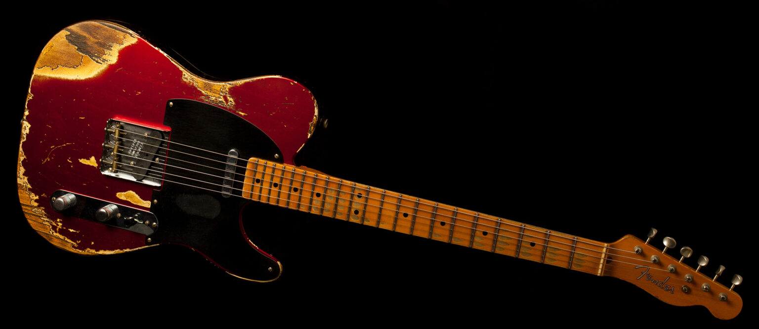 Fender Nocaster '51 Heavy Relic Candy Apple Red - Image 8