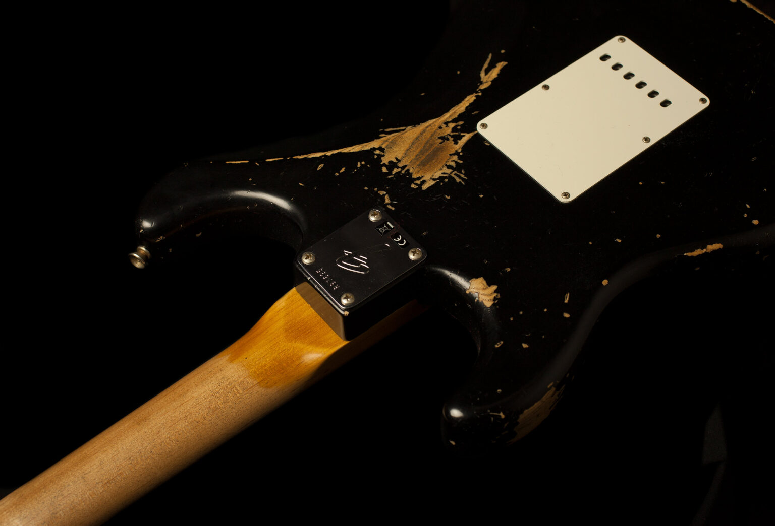 Fender Stratocaster '68 Heavy Relic Black – Bild 7