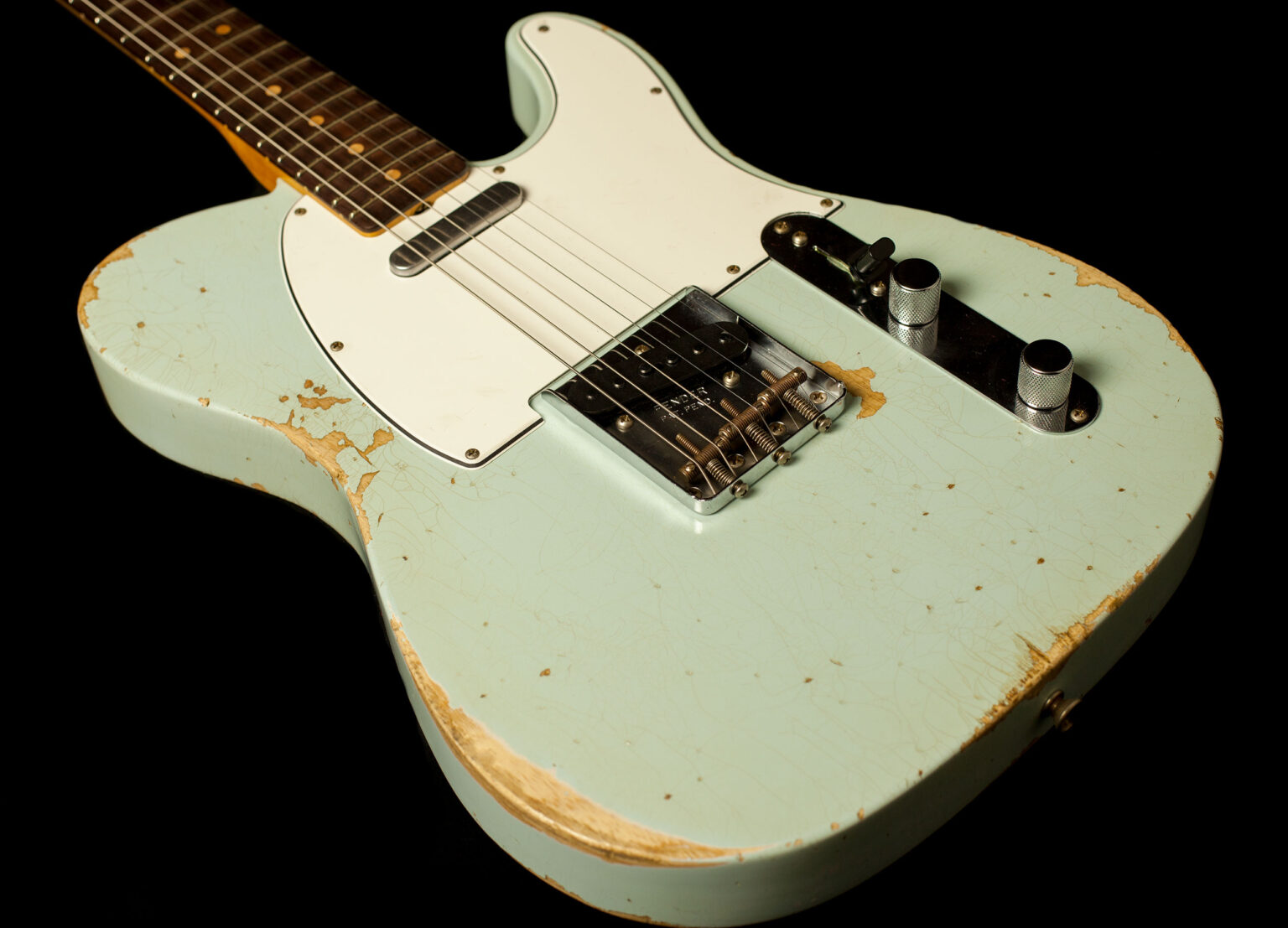 Fender Telecaster '63 Heavy Relic Aged Sonic Blue – Bild 6
