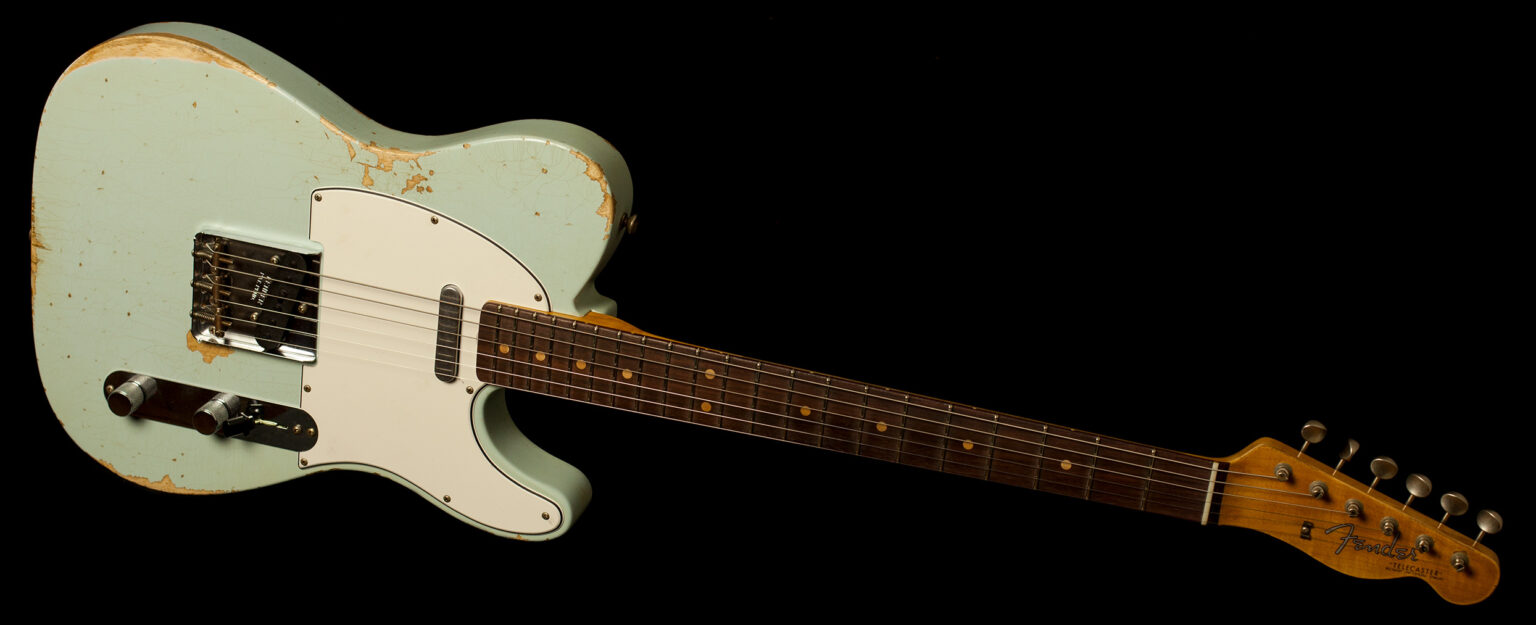 Fender Telecaster '63 Heavy Relic Aged Sonic Blue – Bild 8