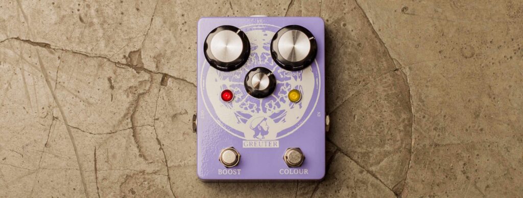 Greuter Audio Colour Boost White on Purple