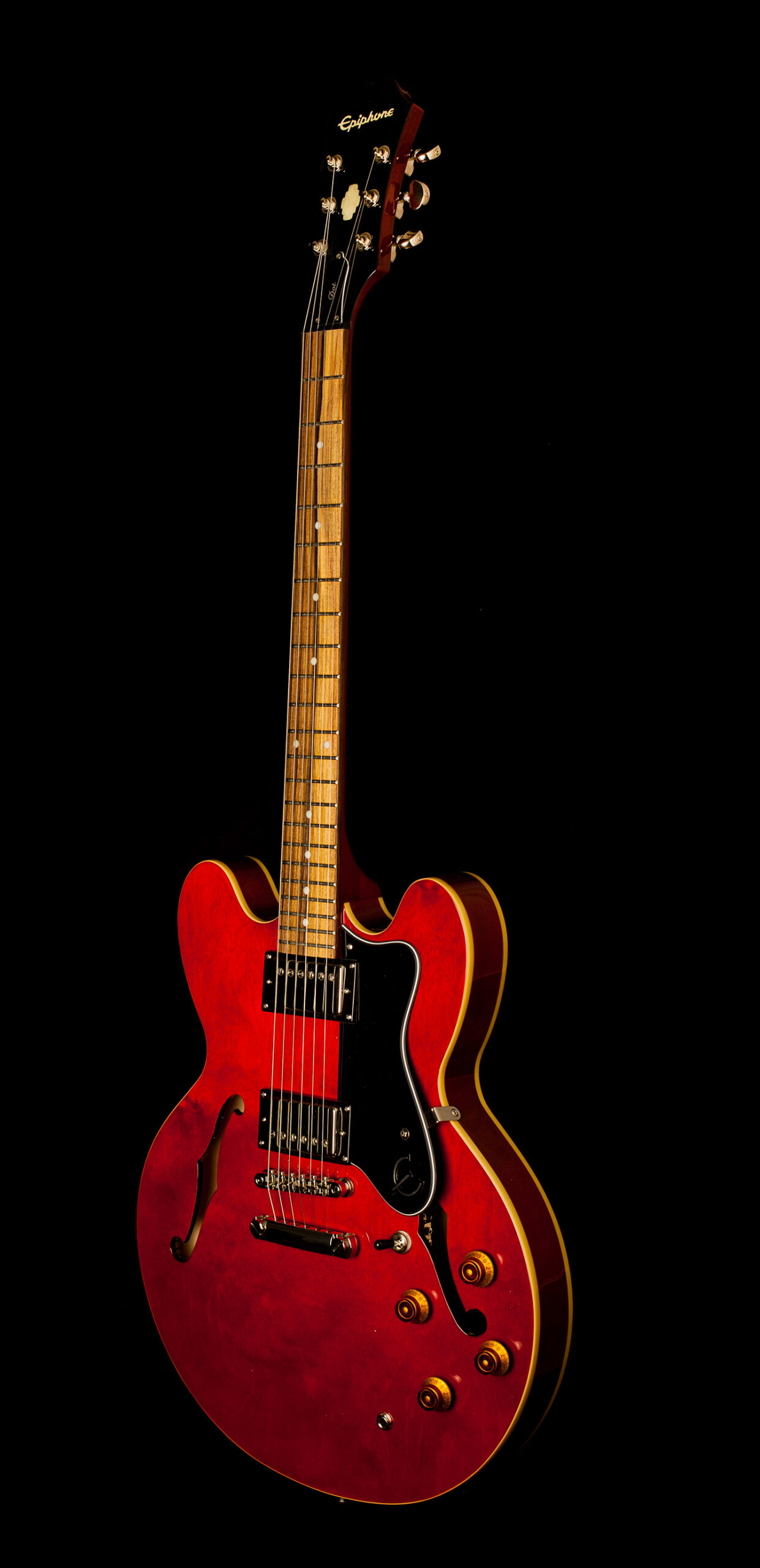 エピフォン DOT（ES-335）ギター Epiphone ES-335 Dot Cherry - Gitarren Total