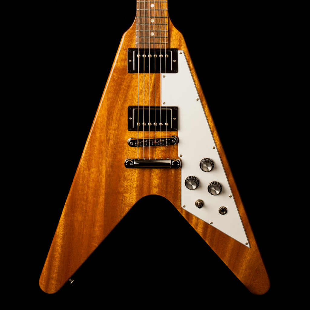 Gibson FlyingV Natural Gitarren Total