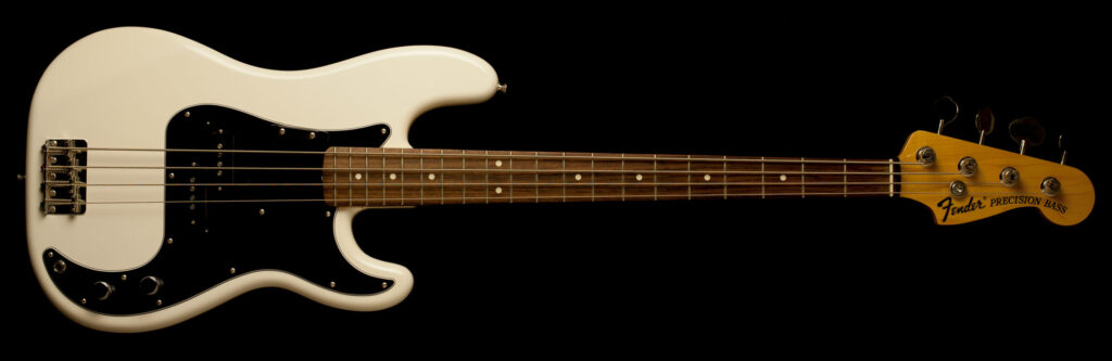 Fender Precision Bass Classic 70's Olympic White made in Japan 2016