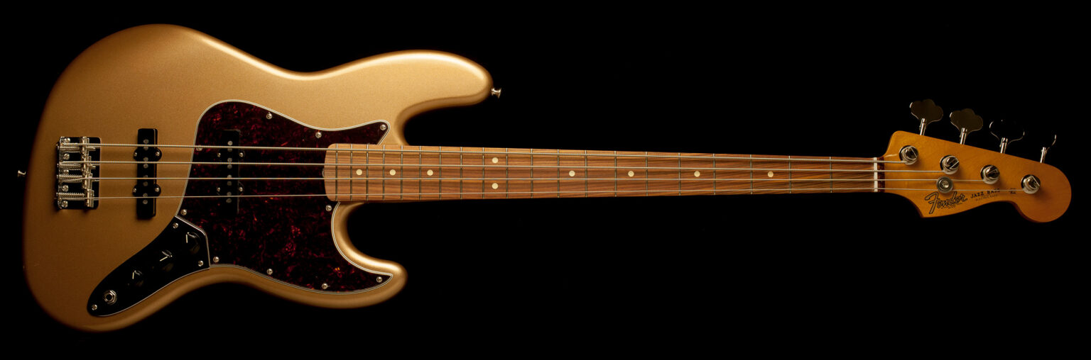 Fender Jazz Bass Vintera 60's Firemist Gold