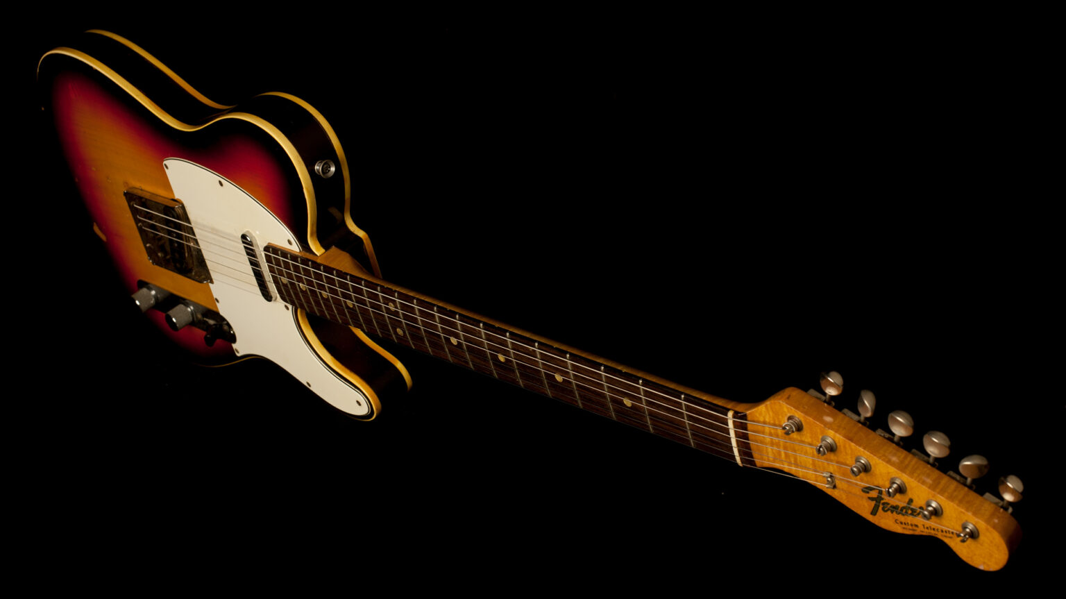 Fender Custom Telecaster 3-Color Sunburst 1967 – Bild 11