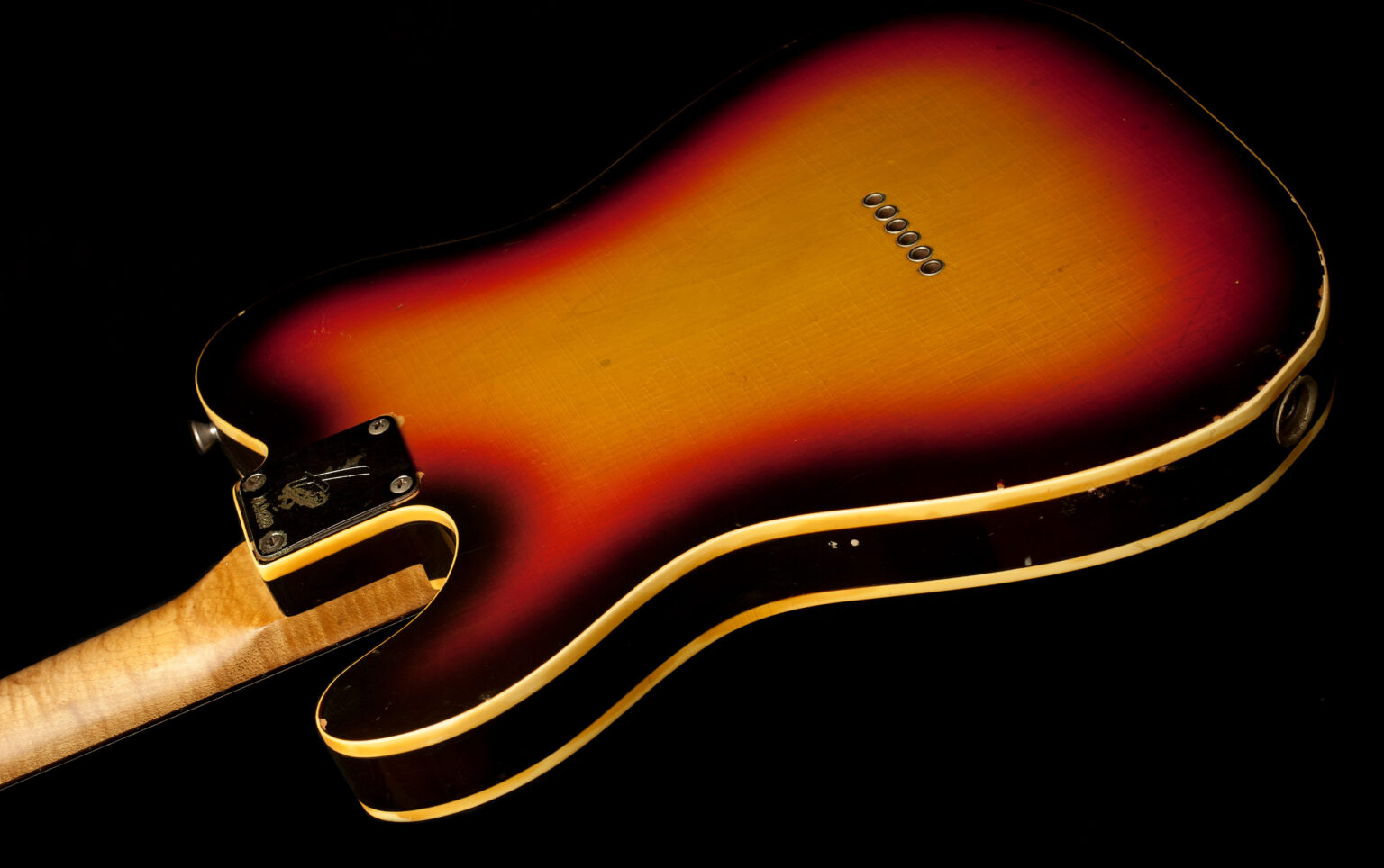 Fender Custom Telecaster 3-Color Sunburst 1967 – Bild 7