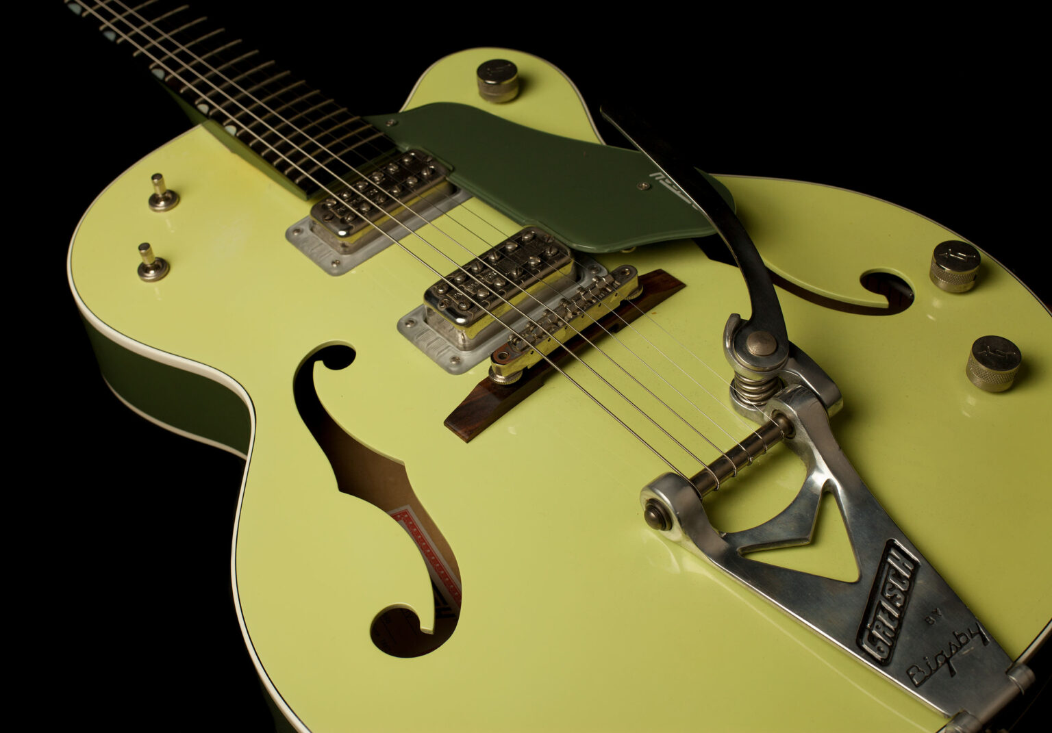 Gretsch G6118T-LIV Anniversary Model Smoke Green 2006 – Bild 6
