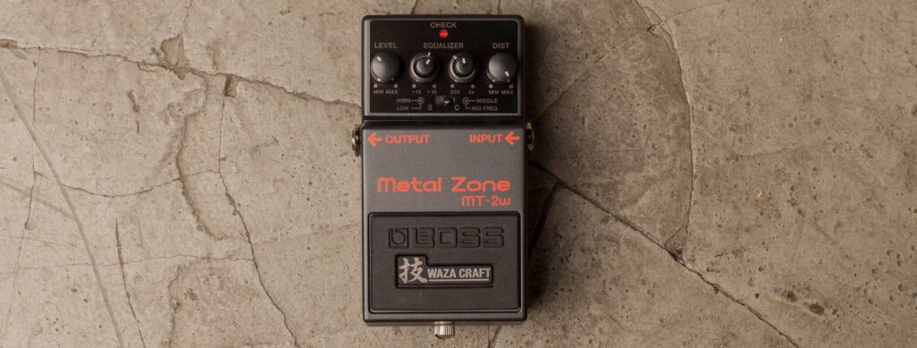 Boss Metal Zone MT-2W Used