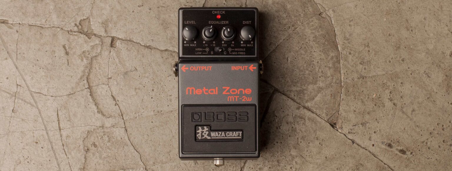 Boss Metal Zone MT-2W Used