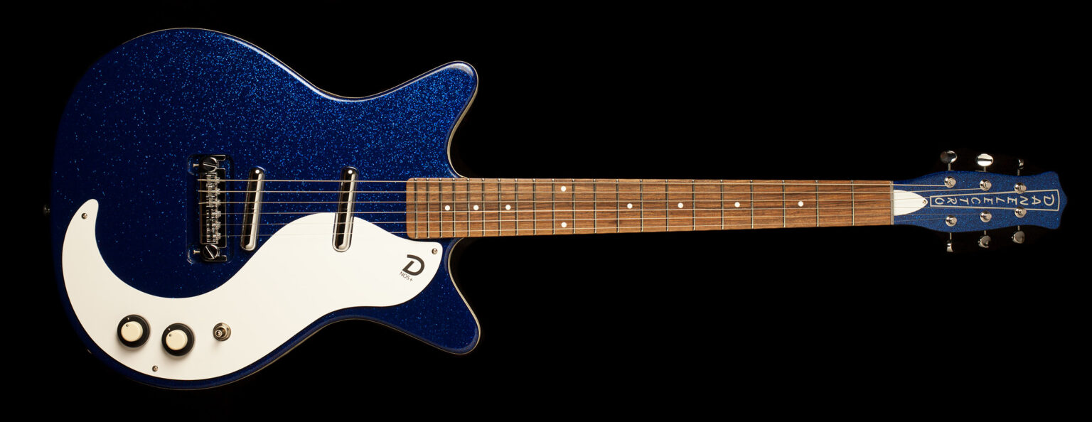 Danelectro '59M NOS+ Deep Blue Metallic Flake