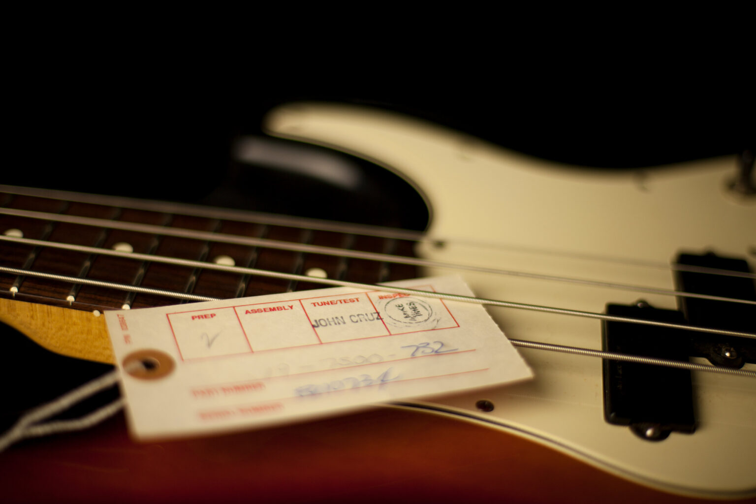 Fender Precision Bass Plus Sunburst 1989 – Bild 6