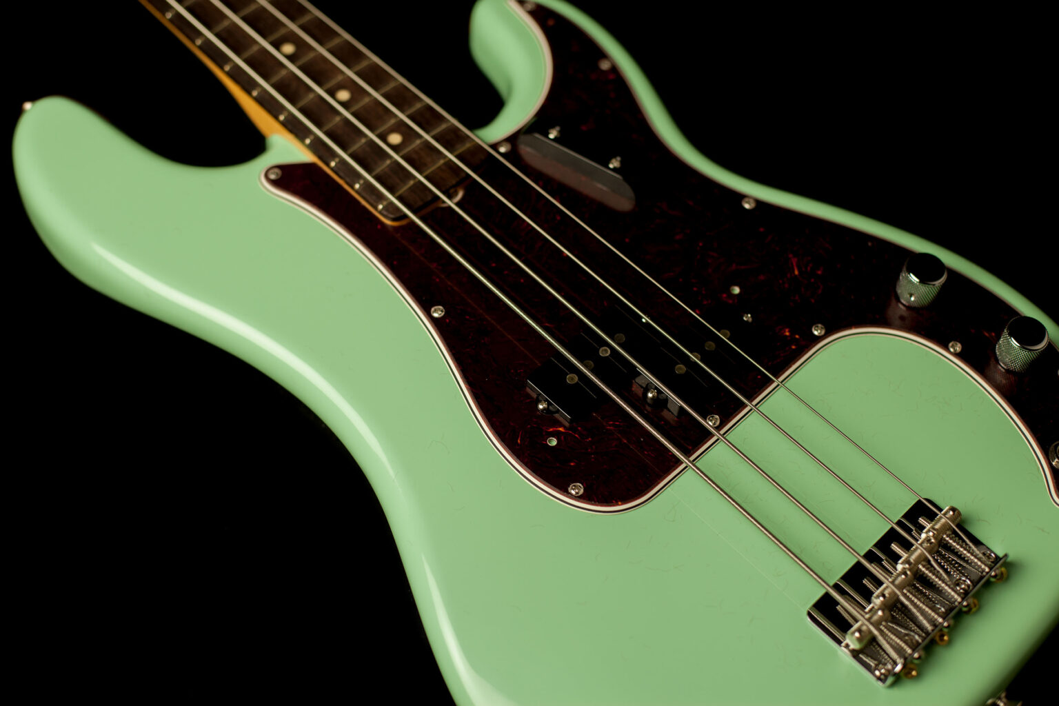 Fender Precision Bass American Original 60's Surf Green – Bild 6