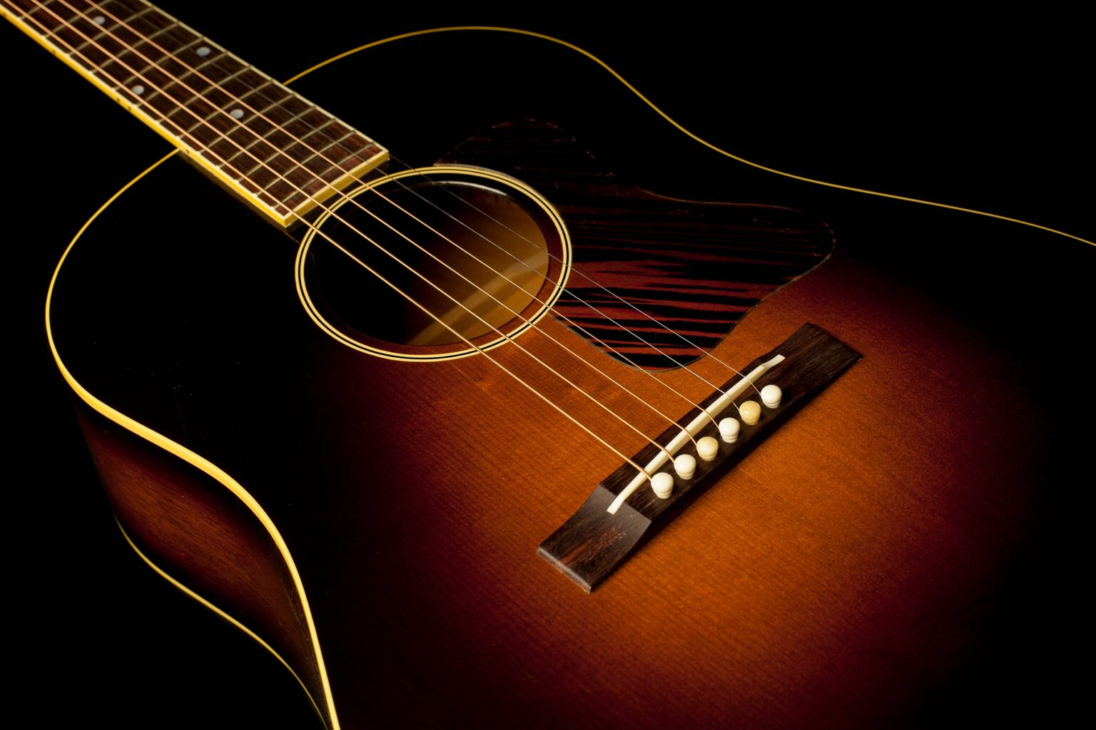 Gibson 1934 Jumbo Vintage Sunburst – Bild 6