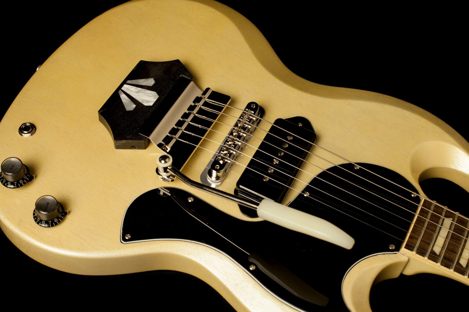 Gibson Brian Ray '62 SG Junior White Fox – Bild 7