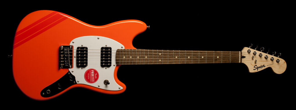 Squier Bullet Mustang FSR Competition Orange