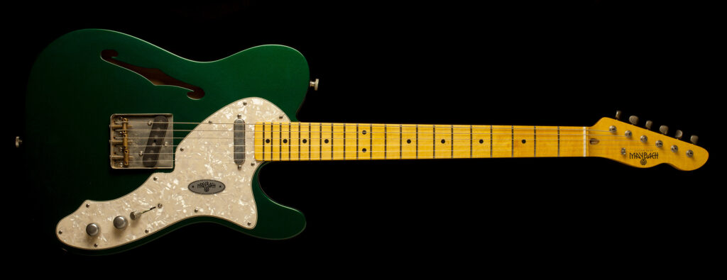 Maybach Teleman T68 Thinline Custom Shop Caddy Green