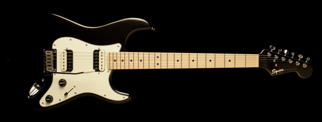 Squier Stratocaster Contemporary Black Metallic HH