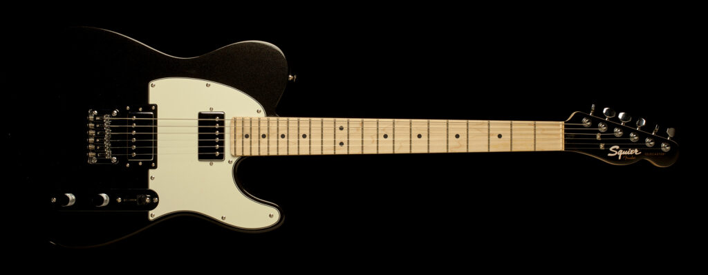 Squier Telecaster Contemporary Black Metallic HH