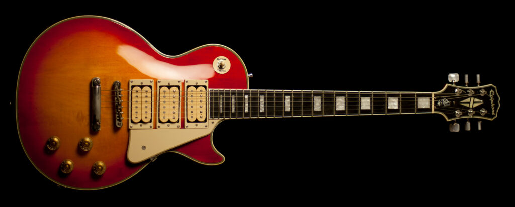 Epiphone Les Paul Custom Ace Frehley "Budokan" Cherry Sunburst Limited Run 2012 Used