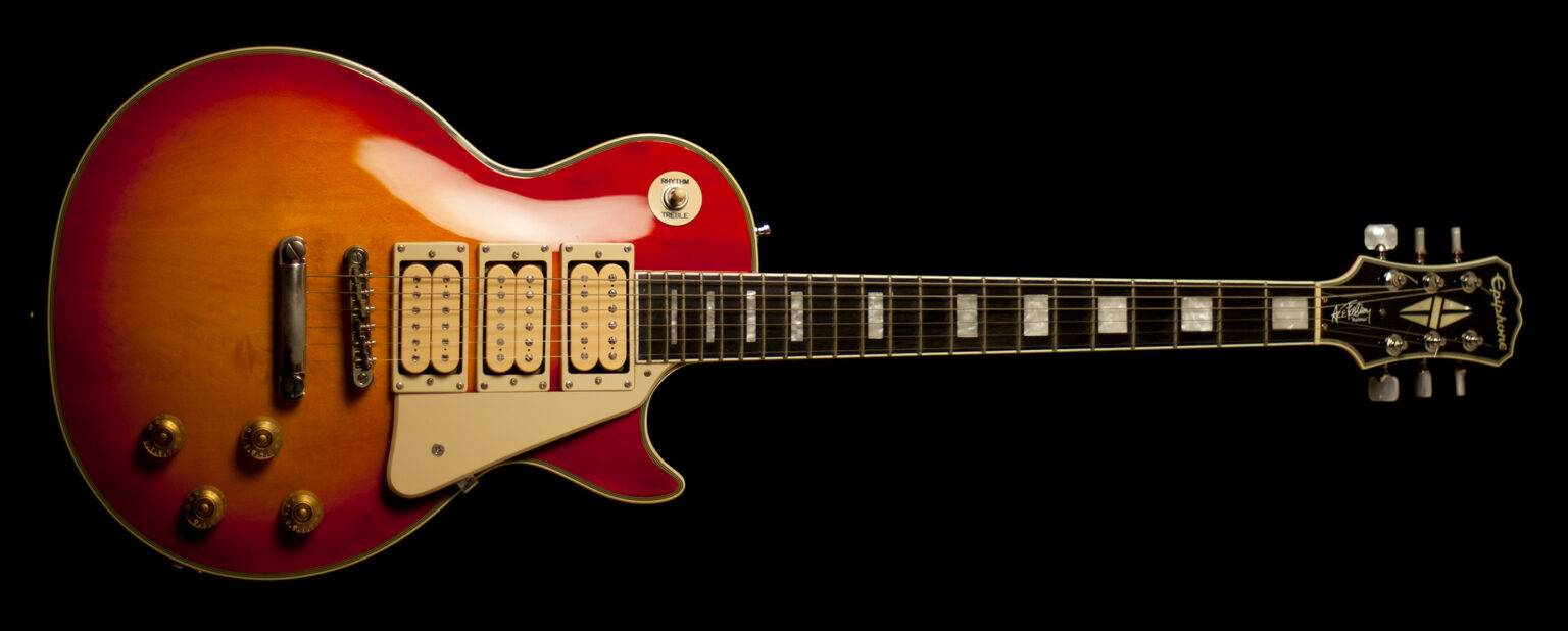 Epiphone Les Paul Custom Ace Frehley "Budokan" Cherry Sunburst Limited Run 2012 Used