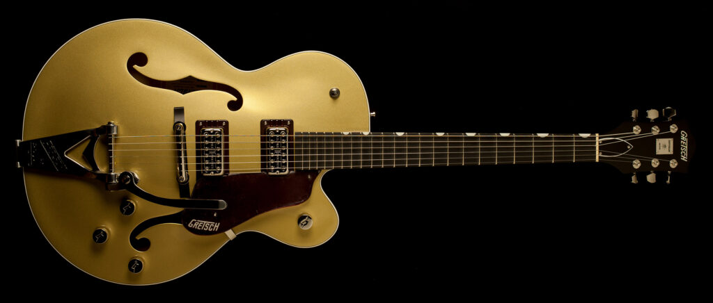 Gretsch G6118T-135 LTD 135th Anniversary Two-Tone Casino Gold/Dark Cherry Metallic