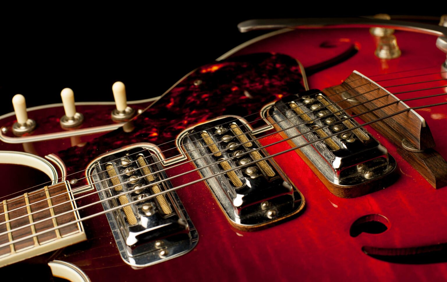 Harmony H78 Sunburst 1966 - Image 6