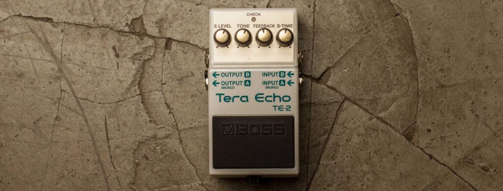 Boss TE-2 Tera Echo Used