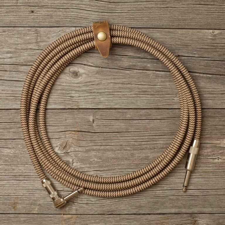 Toaster Cables 4.8m Brown/Sand Zig Zag
