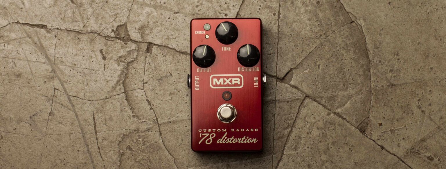 MXR M78 Custom Badass '78 Distortion Used