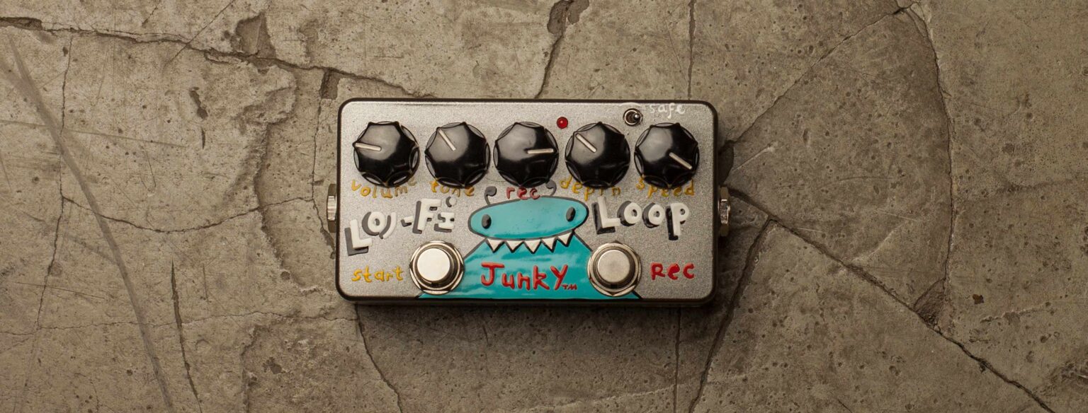 Zvex Instant Lo-Fi Loop Junky Custom Handpainted Used