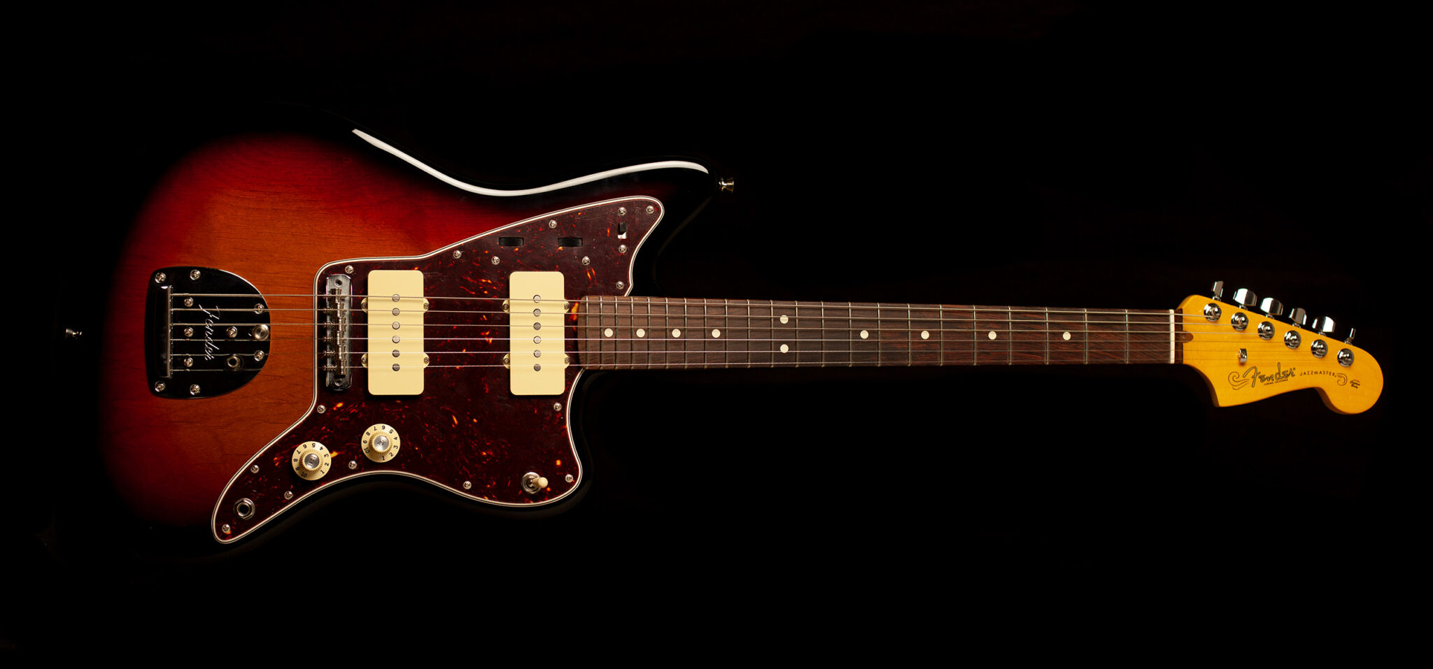 Fender Jazzmaster American Professional II 3Tone Sunburst Gitarren Total