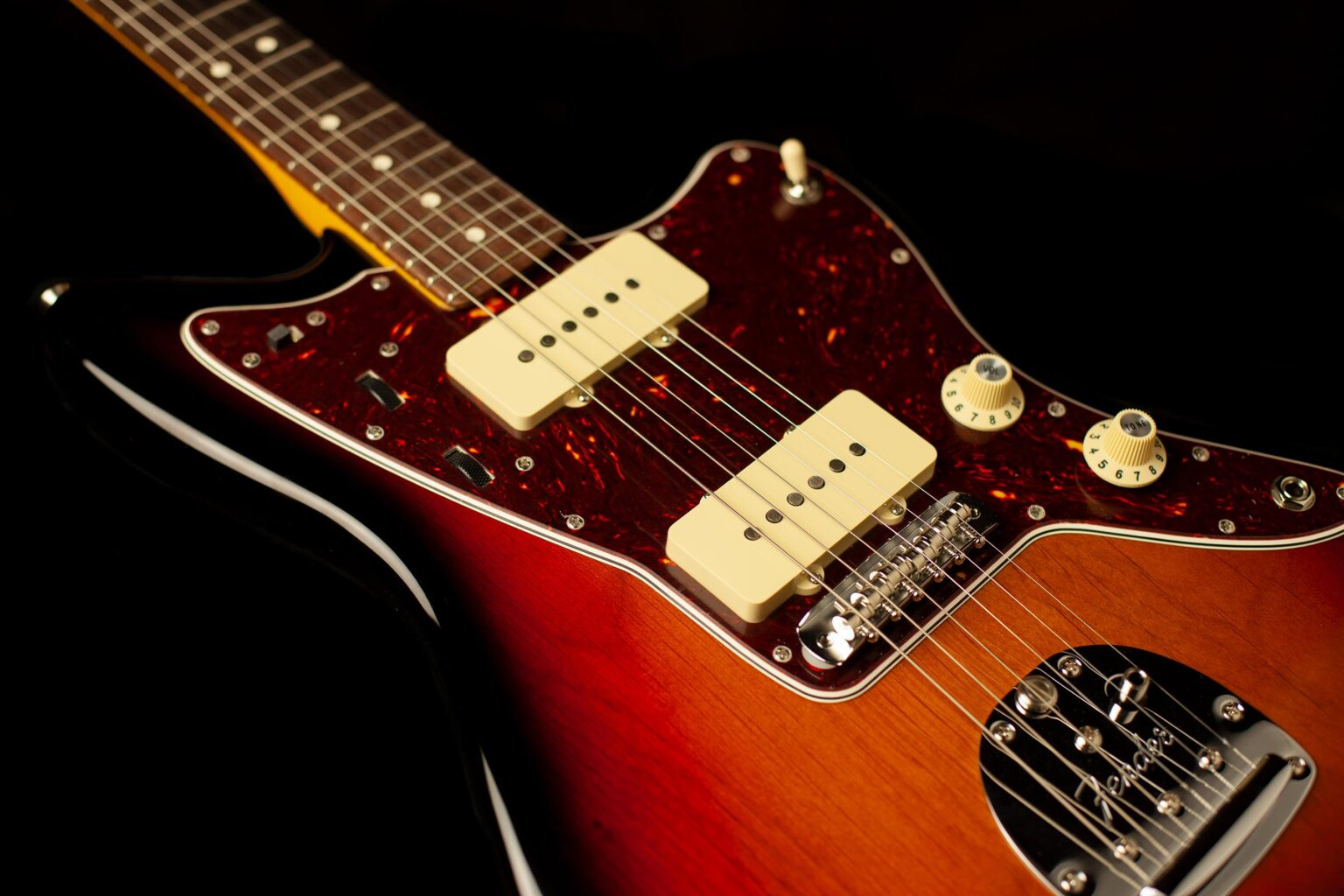 Fender Jazzmaster American Professional II 3-Tone Sunburst - Image 6
