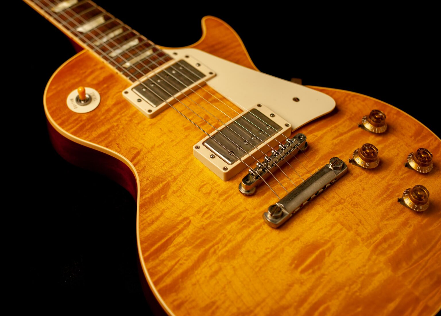 Gibson Les Paul Standard 1959 VOS Lemon Burst 2011 - Image 6