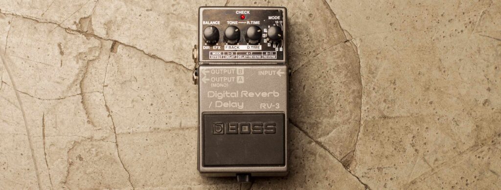Boss RV-3 Digital Reverb/Delay 90's