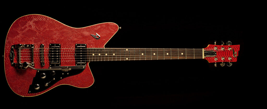 Duesenberg Alliance Sascha Paeth Red Snakeskin