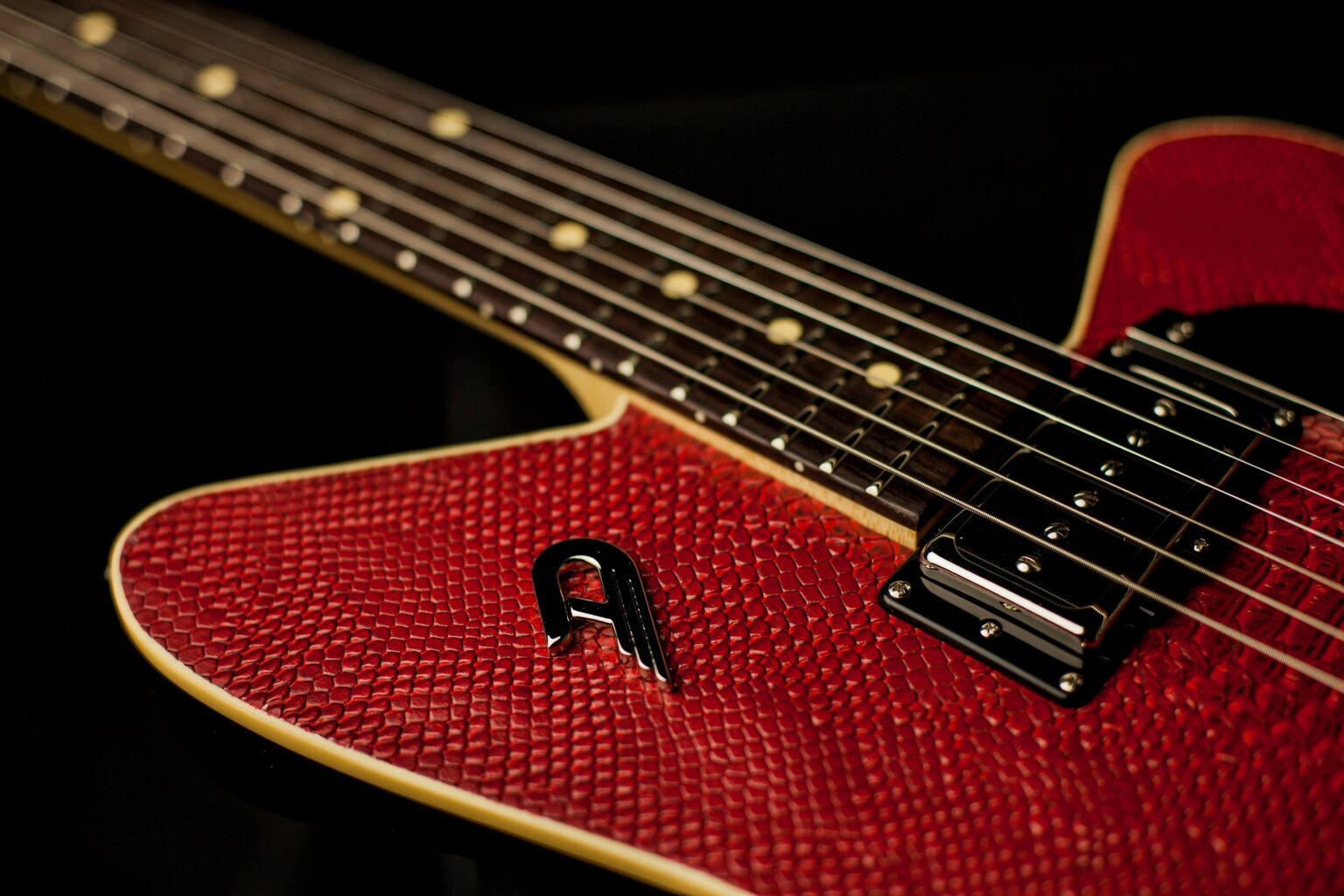 Duesenberg Alliance Sascha Paeth Red Snakeskin - Image 6