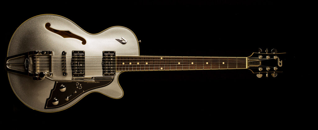Duesenberg Starplayer TV 25th Anniversary Metallic Silver