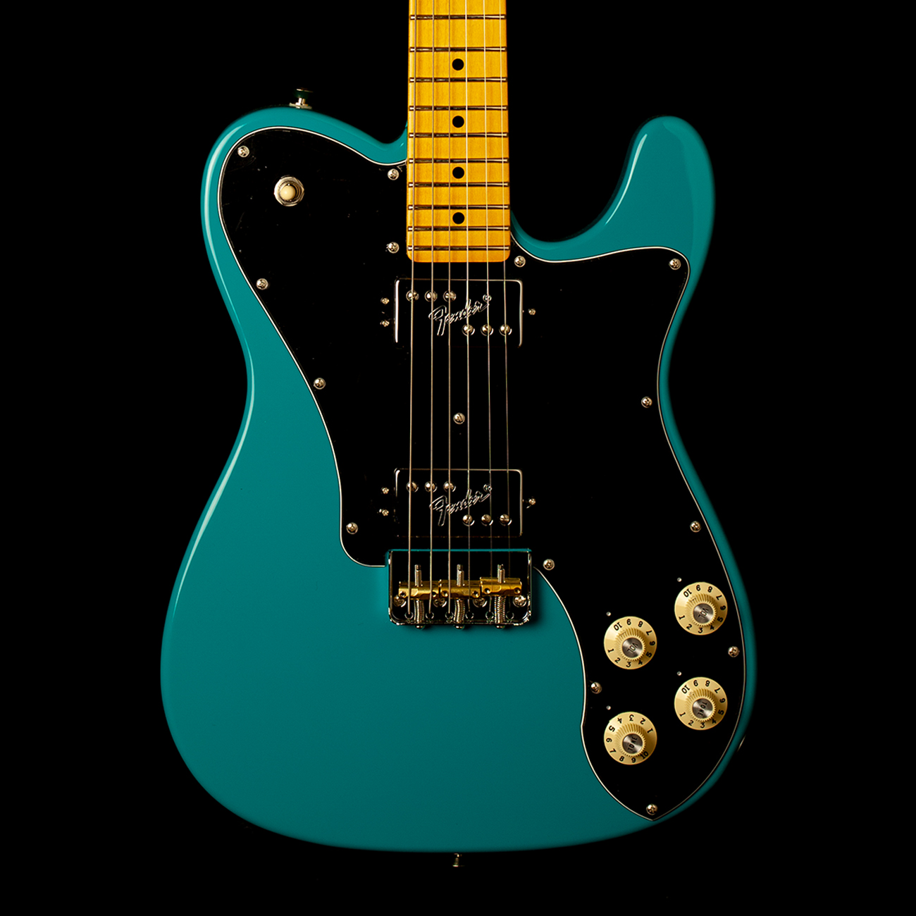 Fender Telecaster Deluxe American Professional II Miami Blue - Image 2