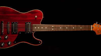 Fender Telecaster Troublemaker Crimson Red Made in Japan