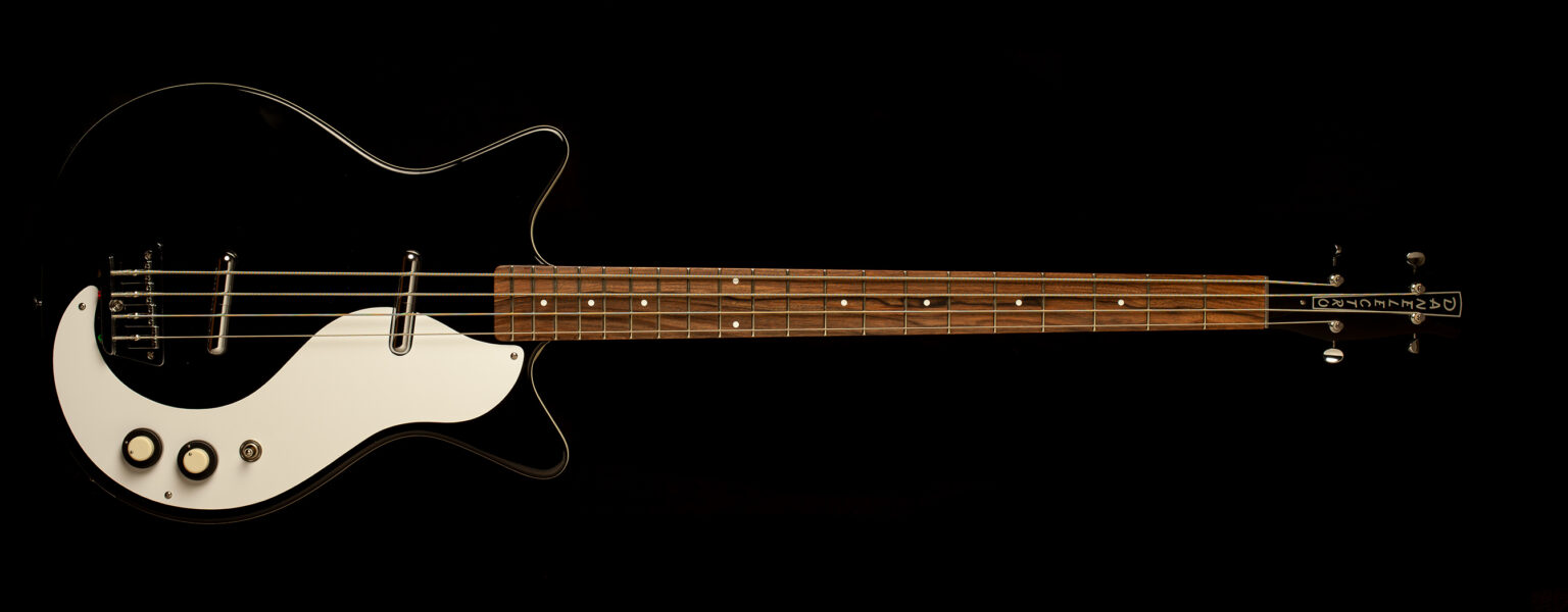 Danelectro '59 DC Long Scale Bass Black