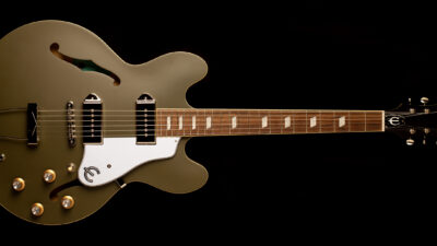 Epiphone Casino Worn Olive Drab - Gitarren Total