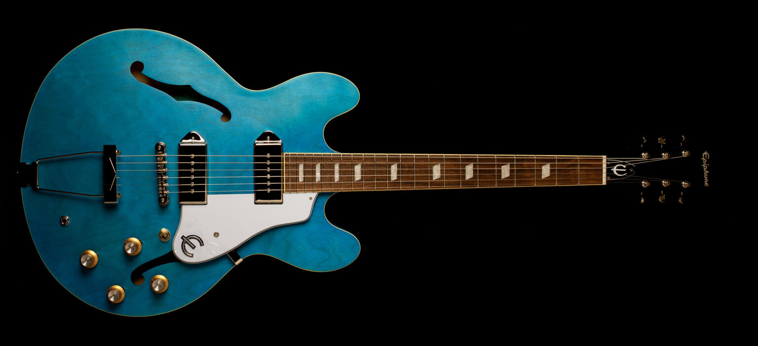 Epiphone Casino Worn Blue Denim