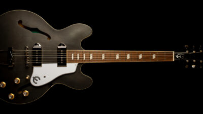 Epiphone Casino Worn Ebony - Gitarren Total